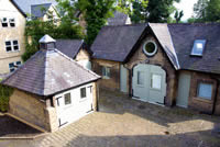 The Coach House Aerial view